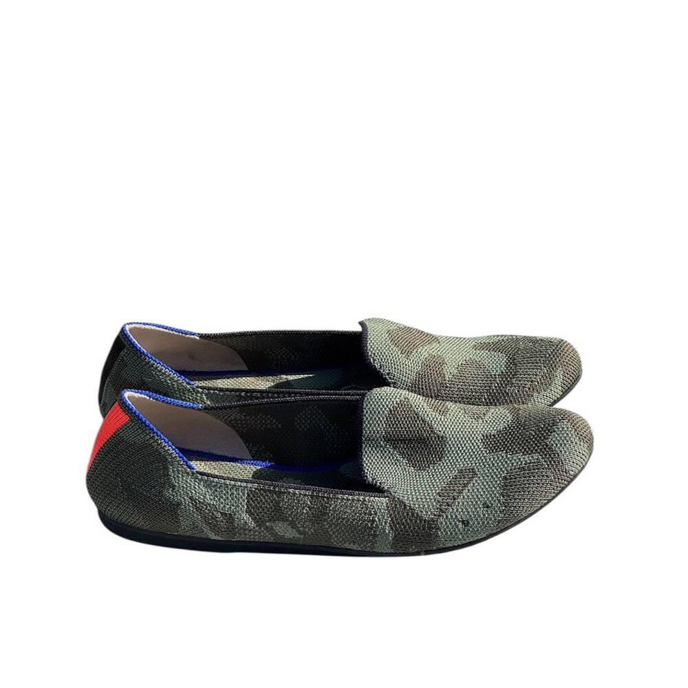Rothy’s The Loafer Flats– Olive Camo, Size 6 - Picture 5 of 8